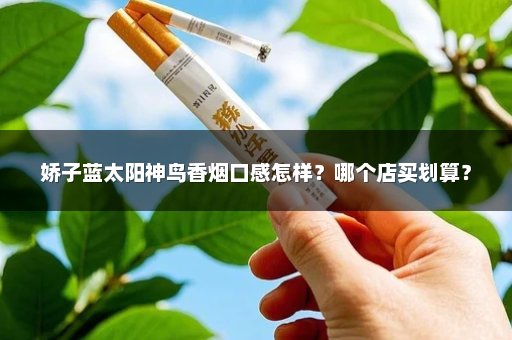 娇子蓝太阳神鸟香烟口感怎样？哪个店买划算？